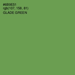 #6B9E51 - Glade Green Color Image